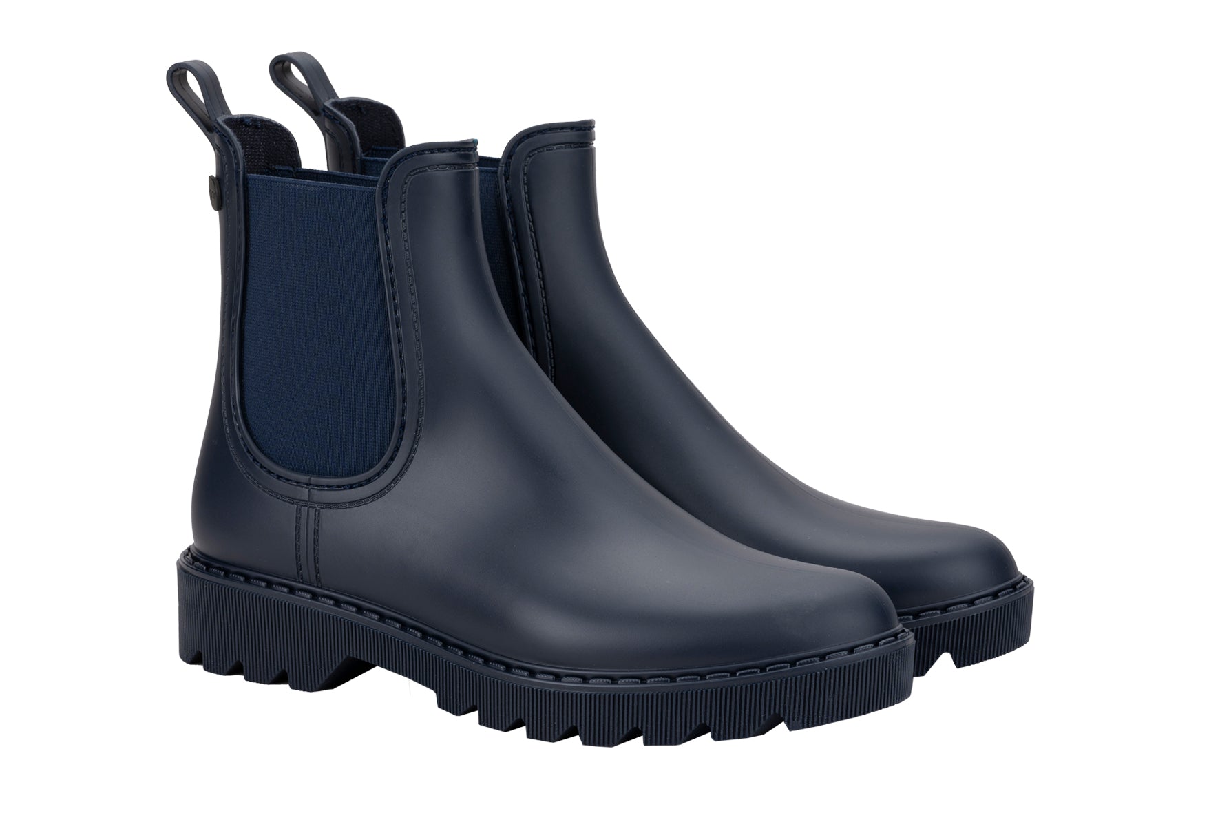 Igor Chloe MC Navy -kumisaappaat mattapinnalla ja irrotettavalla pohjallisella