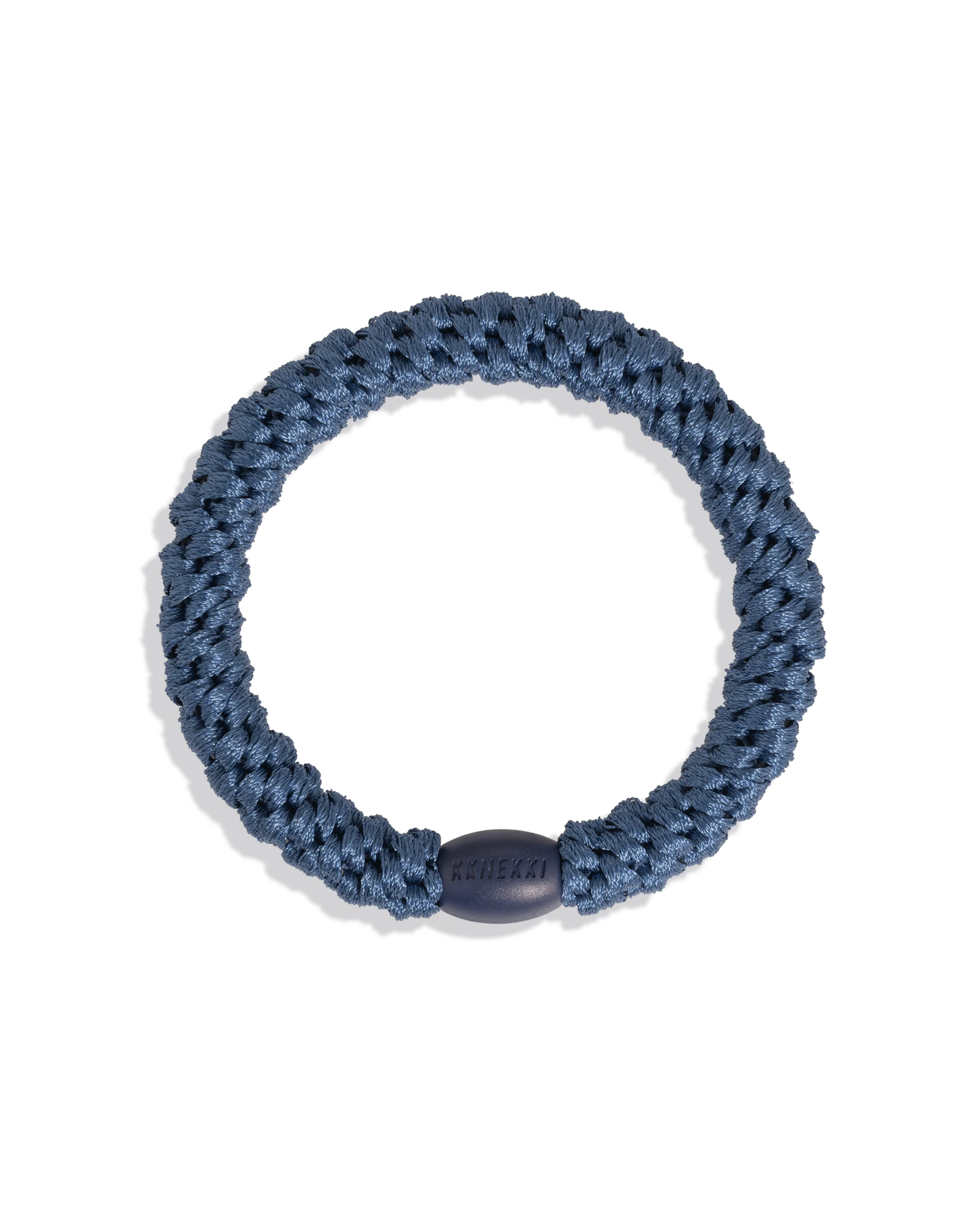 KKNEKKI Indigo – indigo-sininen punottu hiuslenkki