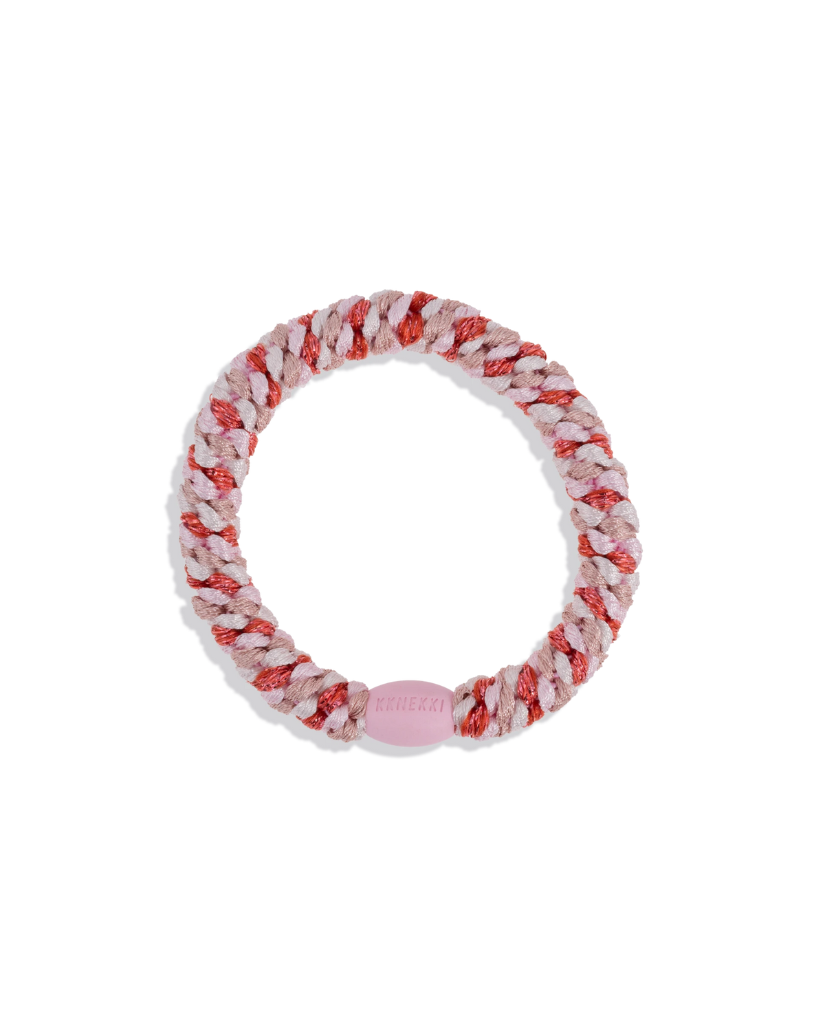 KKNEKKI Mix Pomerant Pink Glitter – oranssi-pinkki glitter hiuslenkki