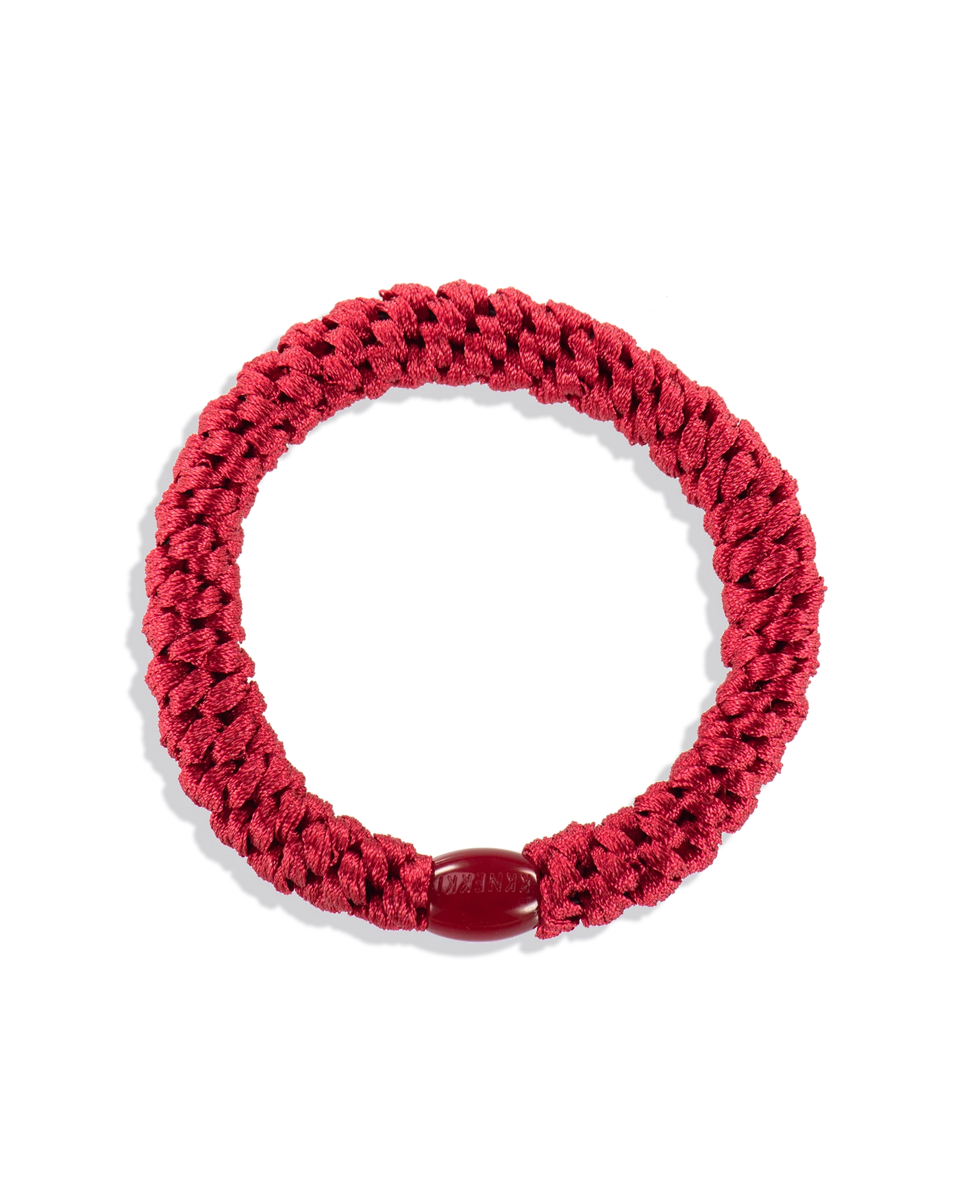 KKNEKKI Red – punainen punottu hiuslenkki
