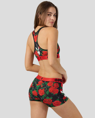 Playboy x PSD Slither Women Sports Bra – naisten urheiluliivi kukkakuosilla