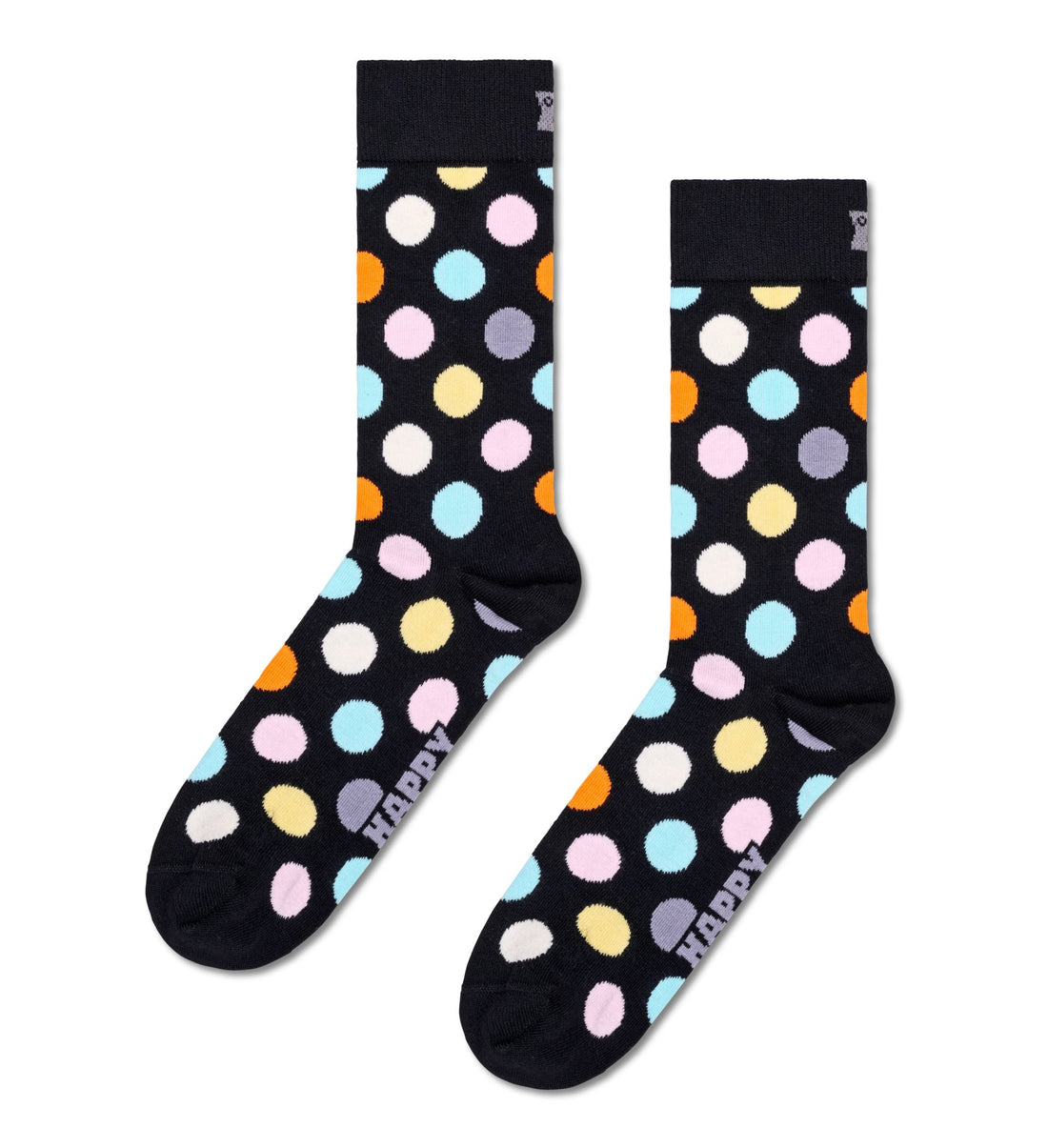 Happy Socks - Big Dot Sock Black