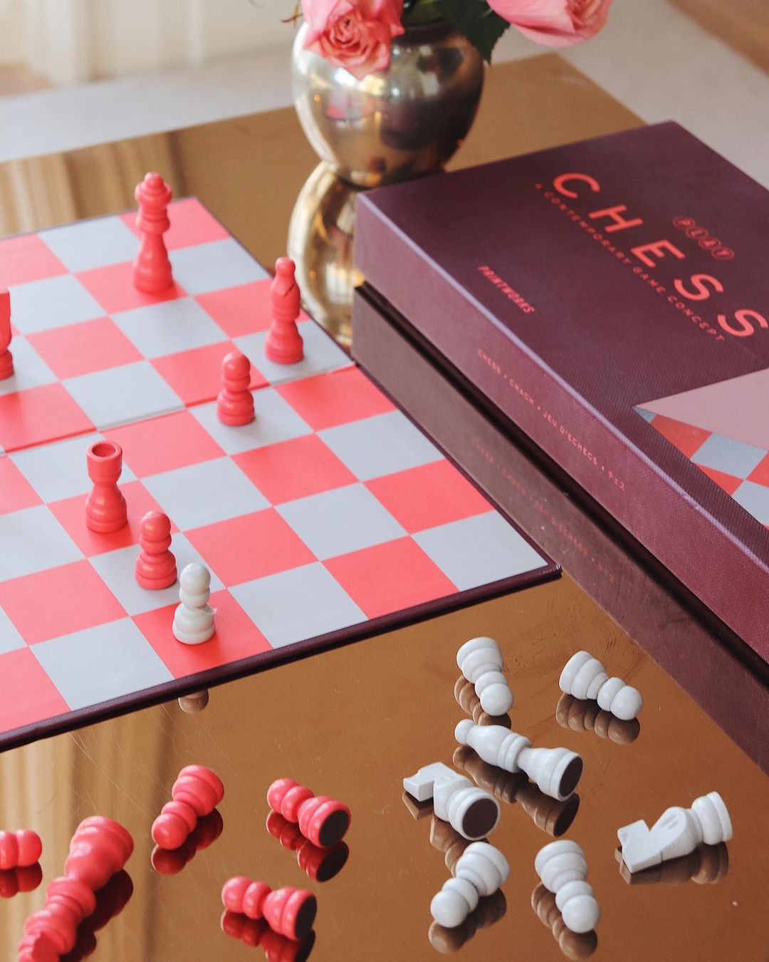 Colorful chess game from Printworks.