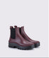 Igor Soul Black Burgundy naisten kumisaappaat nilkkurit
