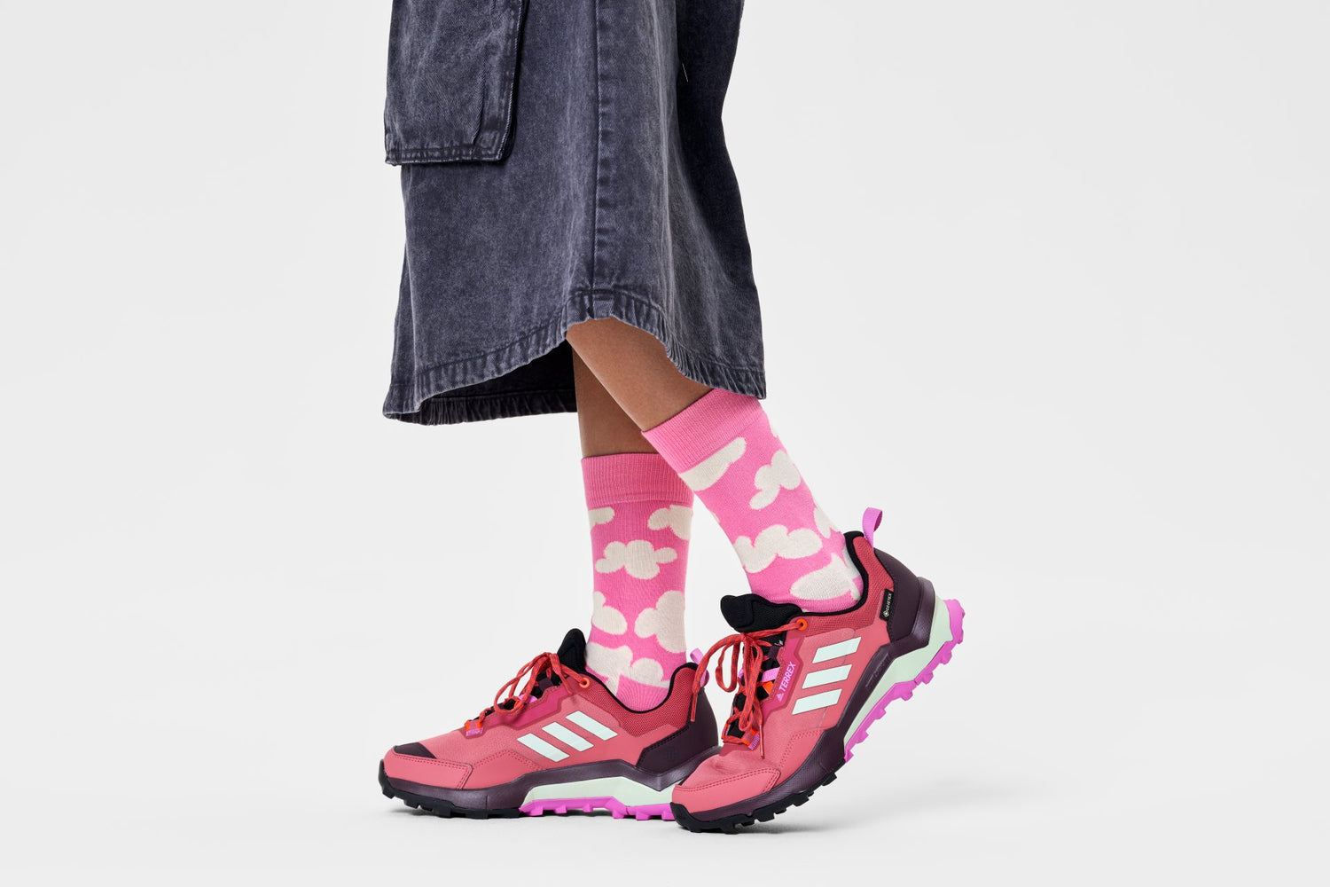 Happy Socks - Cloudy Sock Pink