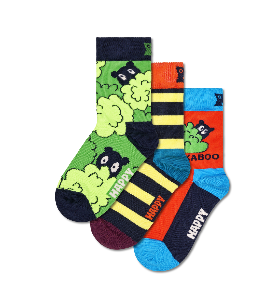 Cheeky Bears Kids Socks Gift Set – kolme paria lasten sukkia karhukuosilla