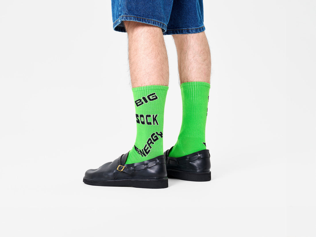 Big Socks Energy Sneaker Socks