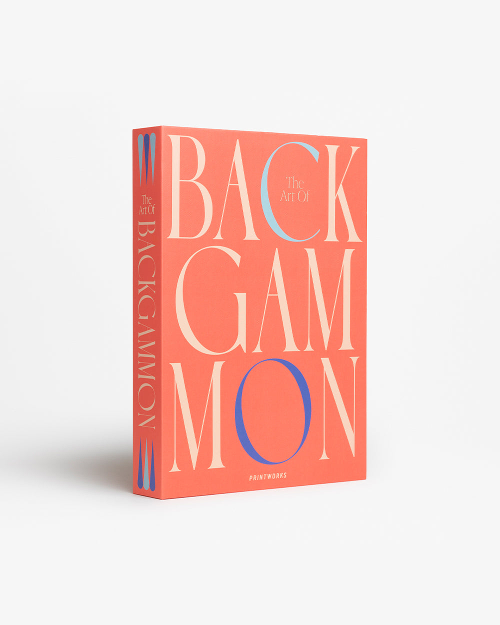Klassinen Backgammon modernissa kirjamaisessa pakkauksessa