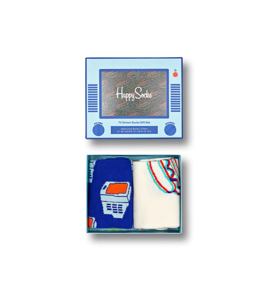 TV Dinner Socks Gift Set 2-pack