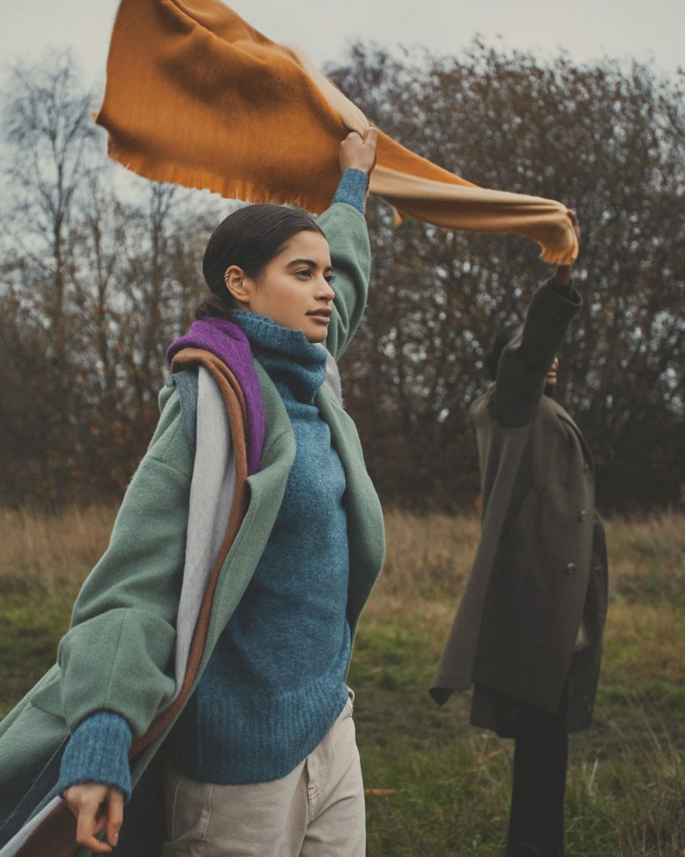 Scarves and plaids from Alpaca Loca.