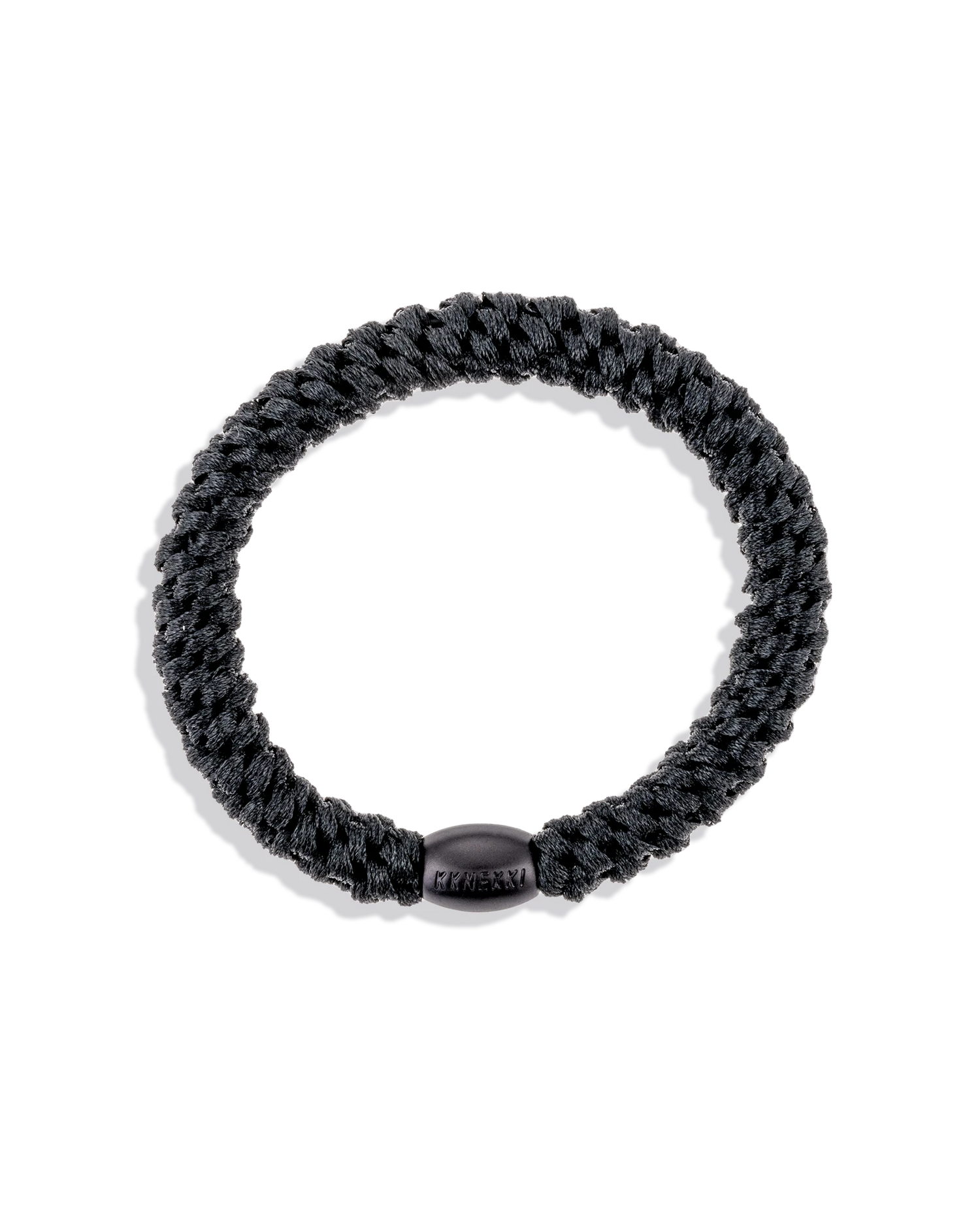 KKNEKKI Black – musta punottu hiuslenkki