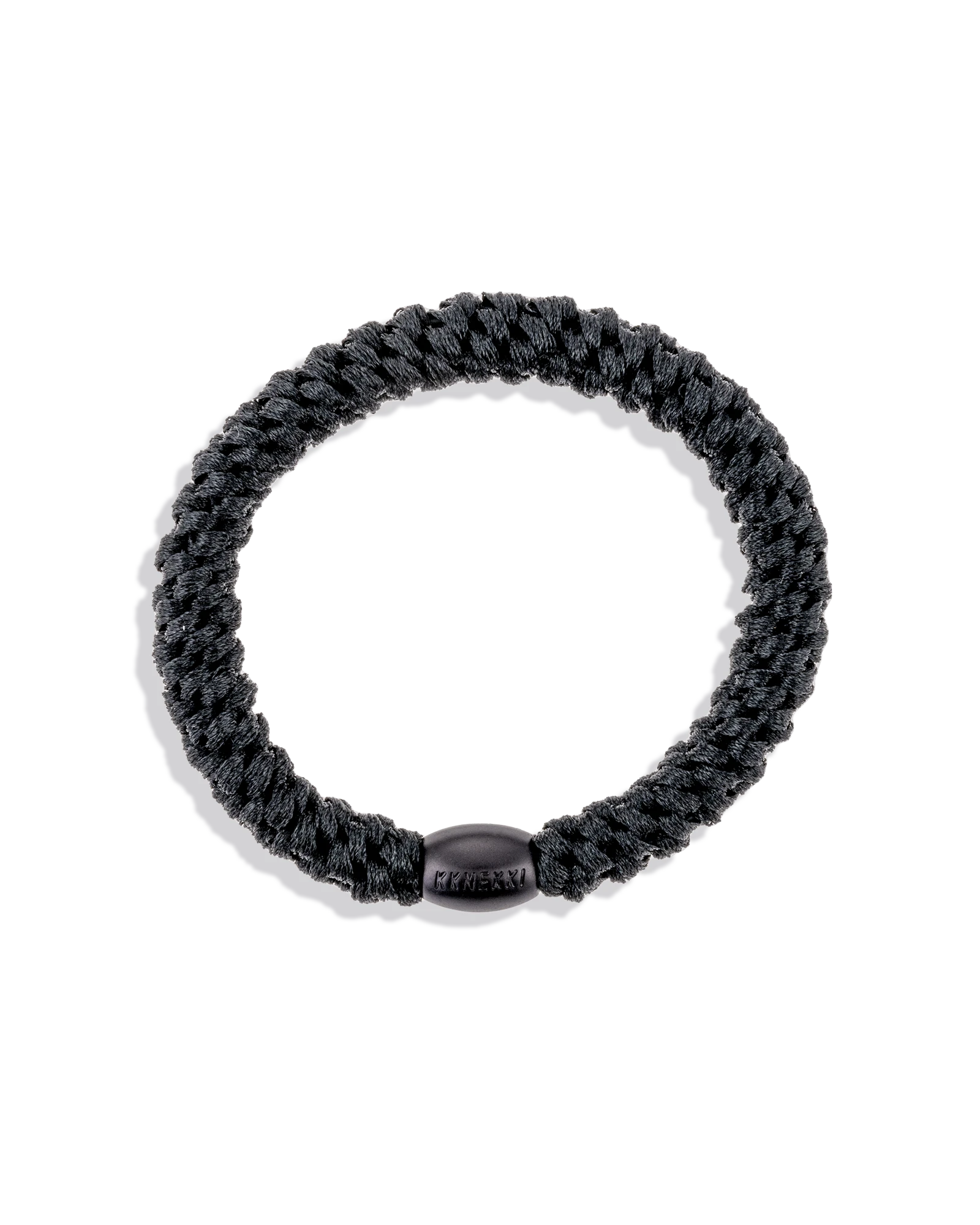 KKNEKKI Black – musta punottu hiuslenkki