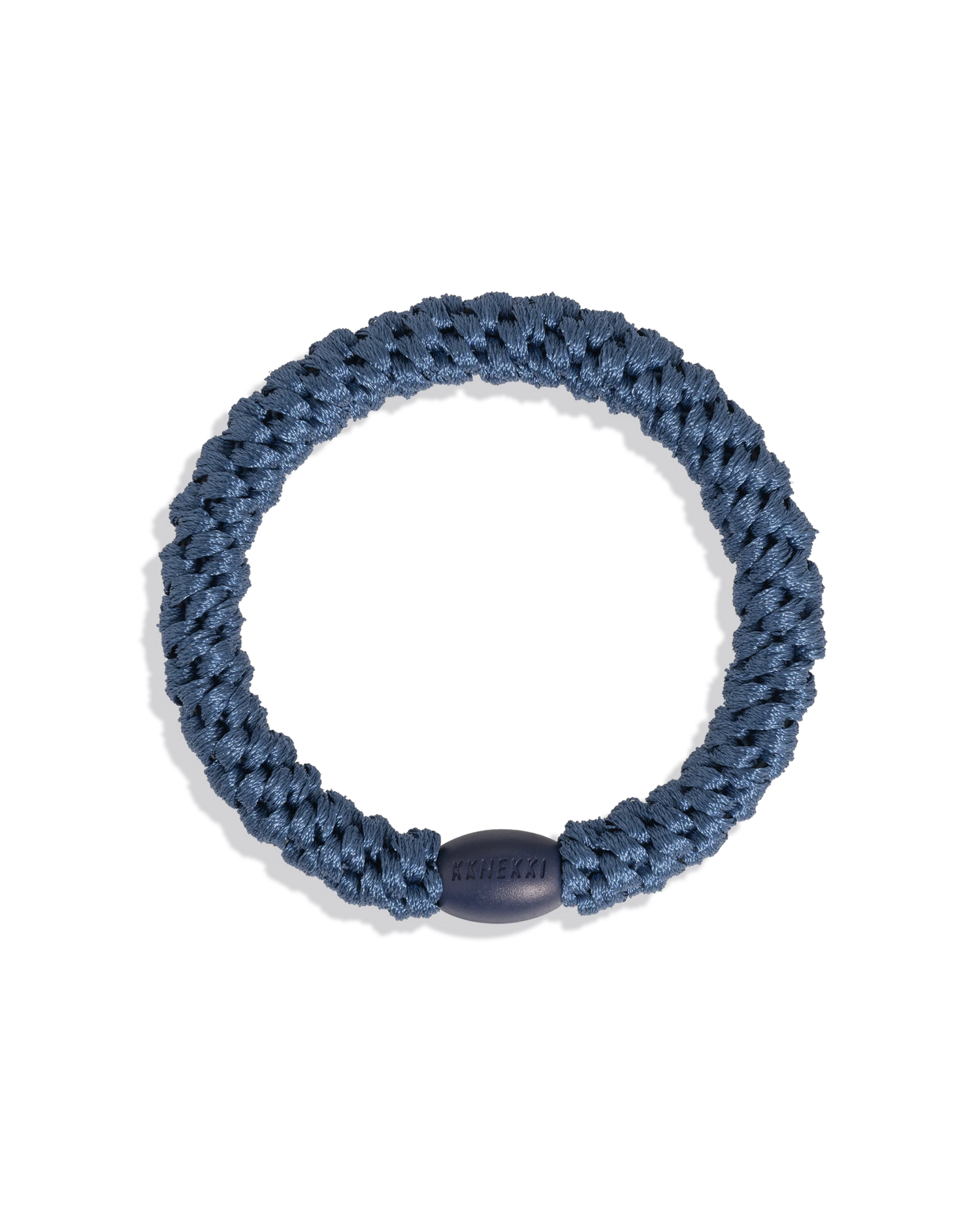 KKNEKKI Indigo – indigo-sininen punottu hiuslenkki