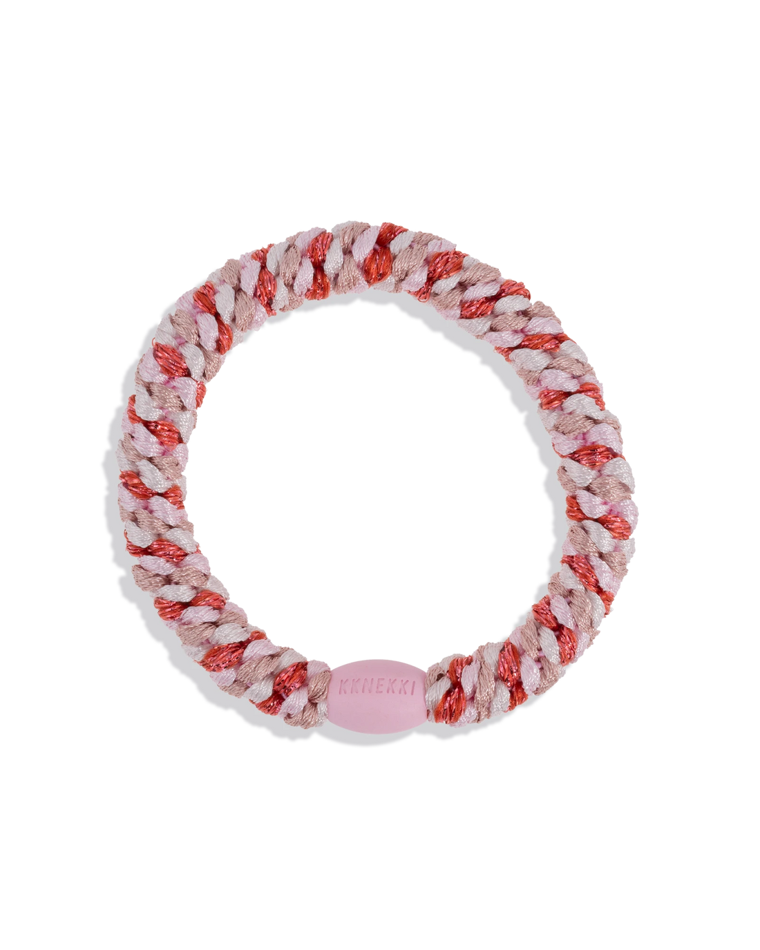 KKNEKKI Mix Pomerant Pink Glitter – oranssi-pinkki glitter hiuslenkki