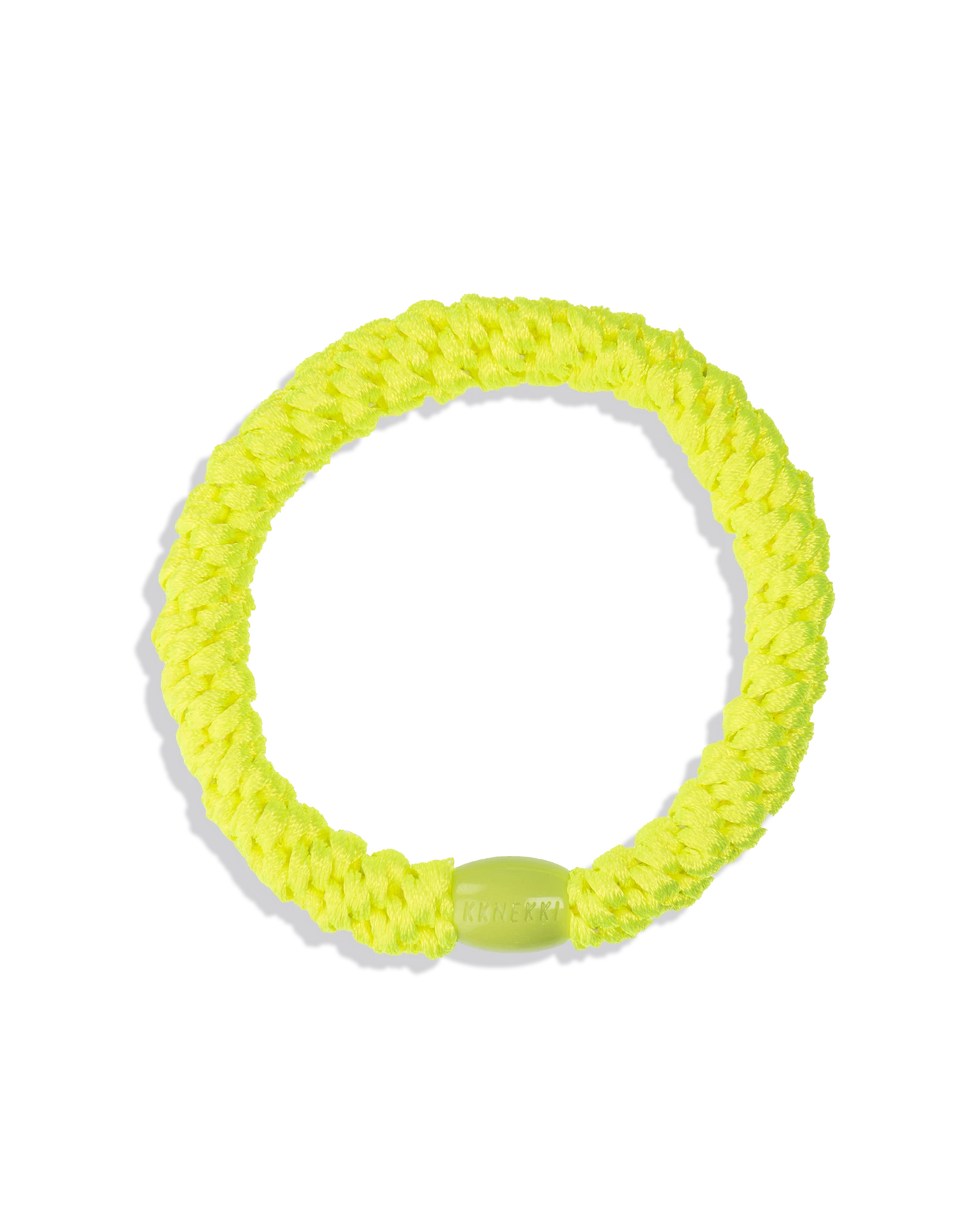 KKNEKKI Neon Yellow – neonkeltaisen kirkas hiuslenkki