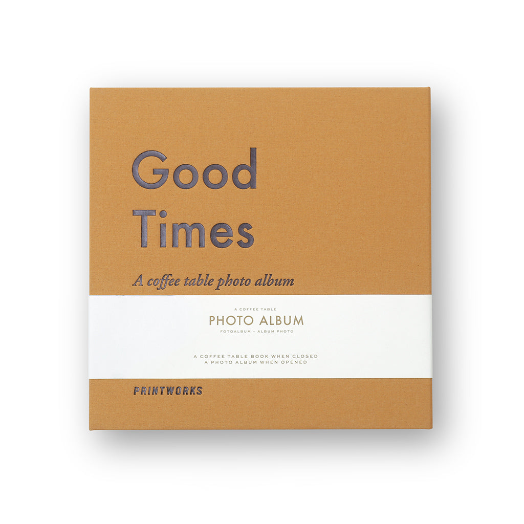 Valokuva-albumi - Good Times (pieni) - Printworks - Bonmarks.fi